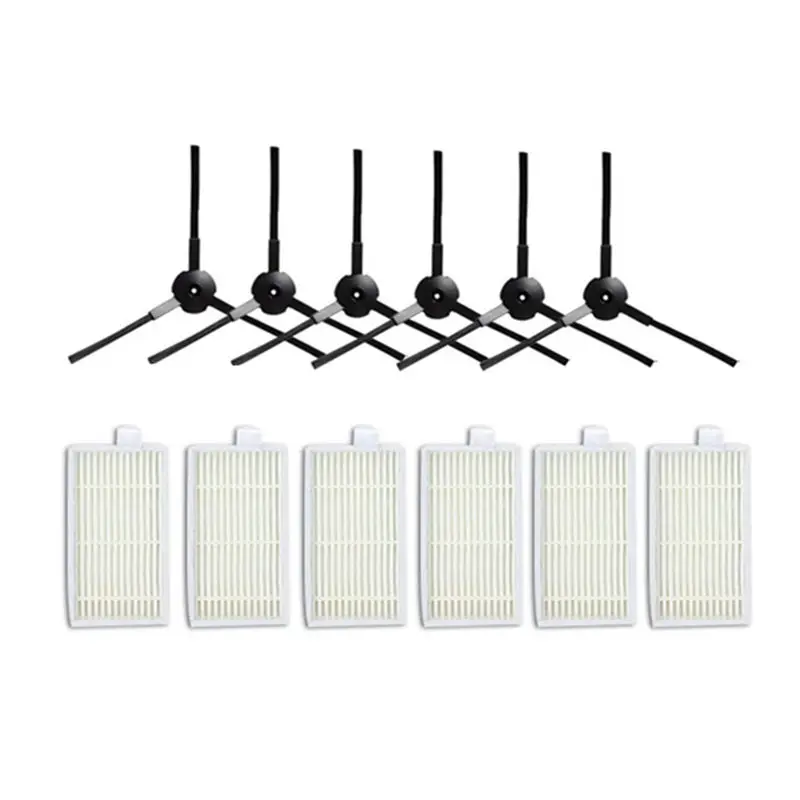 Stofzuiger Zijborstel Hepa Filter Voor Silvercrest Ssr 3000 A1 Robotic