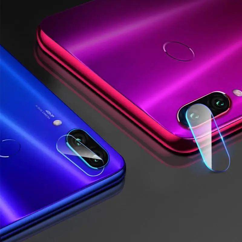 2-в-1 9D закаленное Стекло для Xiaomi Redmi 7 7A K20 Note 8 7 6 Pro Экран пленка на весь экран передняя Стекло+ Камера объектив с обмоткой эластичной пленкой