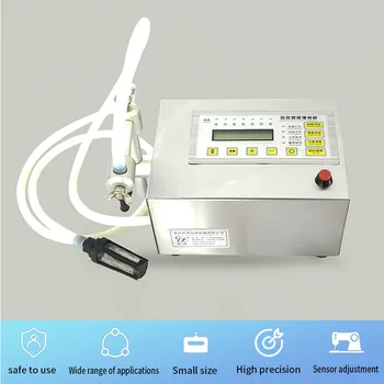 

220V CNC Liquid Filling Machine Automatic Quantitative Small Continuous Filling Machine Liquor Carbonated Beverage Chili Oil