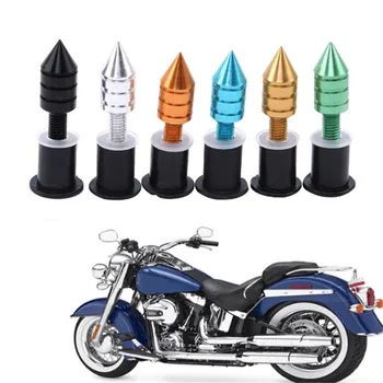

10Pcs/pack 5mm 0.17 Inch Universal Motorcycle Windshield Windscreen Spike Bolt Screw Nut Fastener Kits