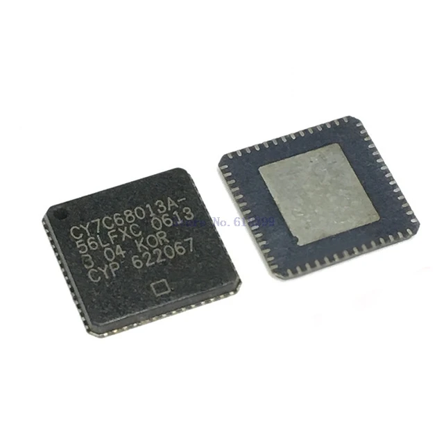 

Cy7c68013a Cy7c68013a-56Ltxc Mcu 8-Bit Fx2lp 8051 Cisc Romless 3.3V 56-Pin Qfn Ep T/R Cy7c68013a-56Pvxc