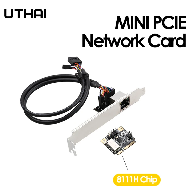 

Сетевая карта Mini PCI-E/Gigabit, 1000 Мбит/с