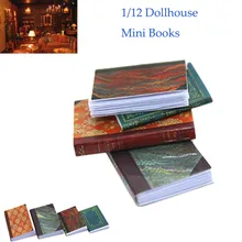 Образование для детей Веселые Обучающие игрушки для детей миниатюрная сцена модель Кукольный домик аксессуары Мини Книга Бумага тетрадь GiftW808