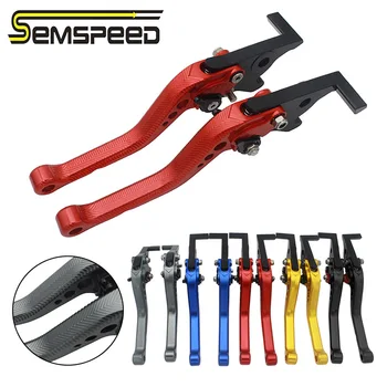 

SEMSPEED CNC XMAX 300 Parts Motorcycle New 3D Rhombus Short Brake Clutch Levers Handles For Yamaha XMAX300 XMAX250 XMAX125 400