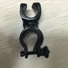 Вращающийся на 360 градусов Автомобильный зажим для фонарика зажим для велосипеда автомобильный зажим Кронштейн для велосипедной лампы 37 г