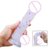 FLXUR Color Jelly Soft Silicone Dildo for Women Strong Suction Cup Artificial Penis Sex Products Female Masturbation Dick Adults 1
