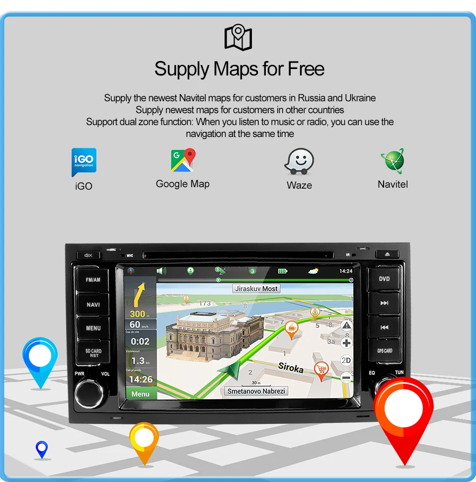 Android 9,0 Автомобильная dvd-навигационная система Радио для vw Touareg 2002-2007 gps навигации