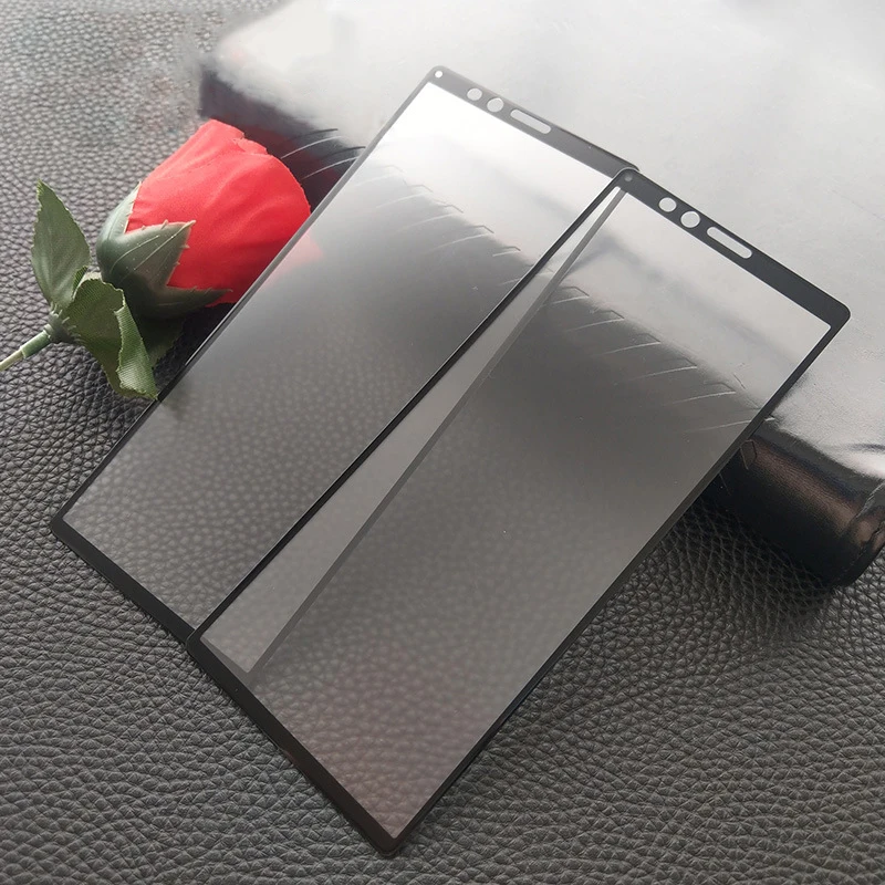9H полное покрытие защиты матовое закаленное стекло для sony Xperia 1 XZ4 протектор экрана матовое стекло защита пленка