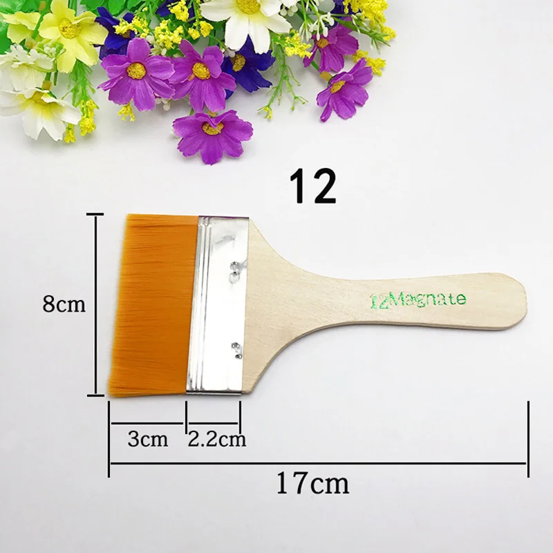 Кисть для рисования нейлоновые волосы для художника масляные кисти для рисования картин ремесло художественная поставка