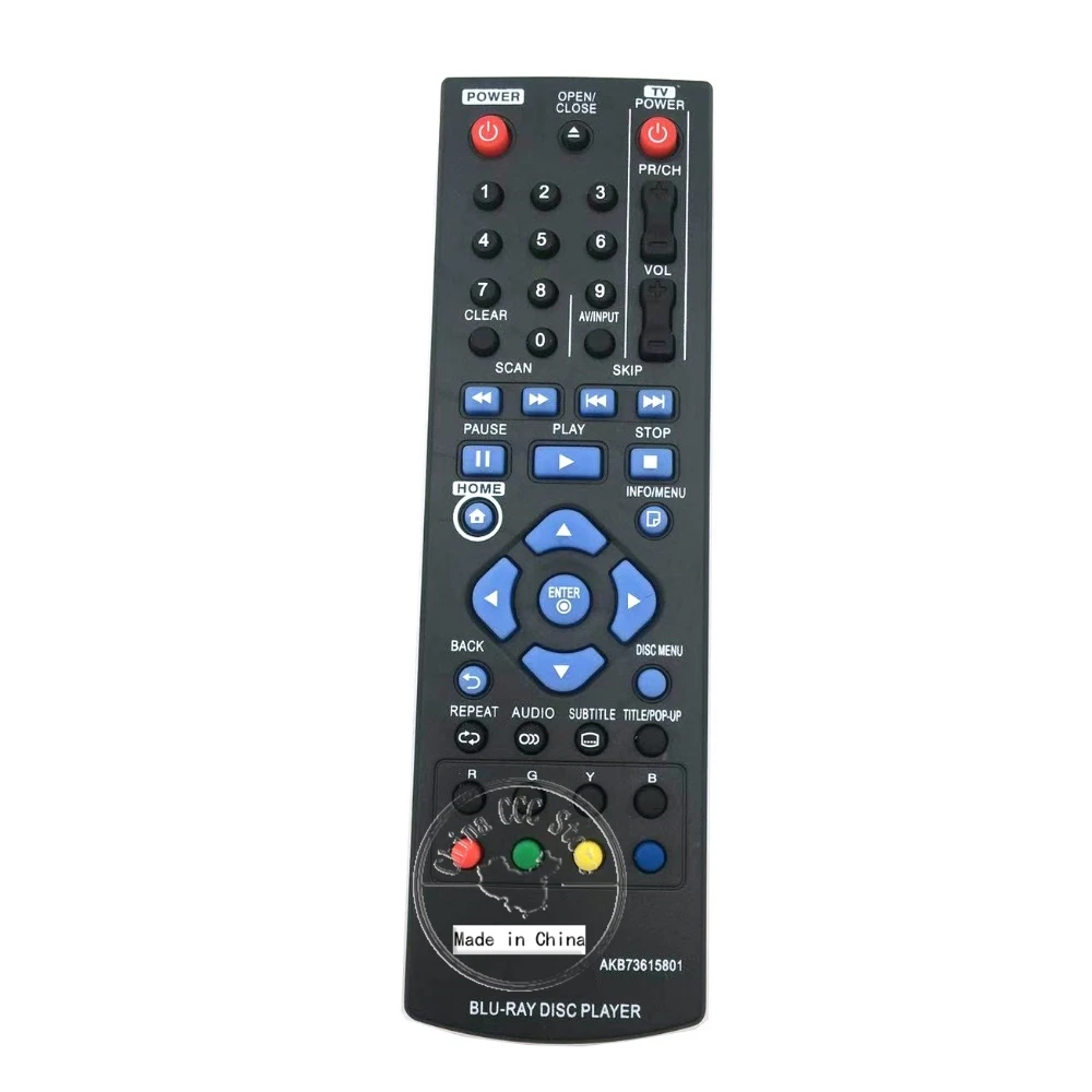 Пульт дистанционного управления AKB73615801 для LG Blu-Ray BP320 BP220 BP200 BP325W BP125 BP220N BP320N |