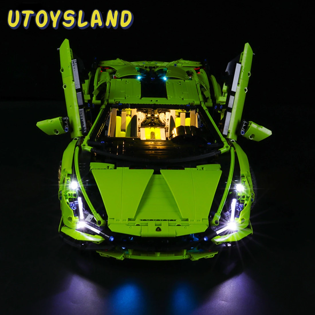 USB Powered LED Lighting Kit For high-tech Lamborghini SiáN FKP 37 42115(LED Included Only No Kit)For Children Educational Toys | Игрушки и