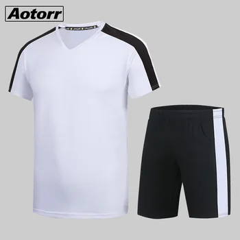 

Men Sweat Suits Brand Clothing Casual Suit Men Summer Sets Tracksuits Stand Collars Streetwar Tops Tees+Shorts Fashion Mens Set