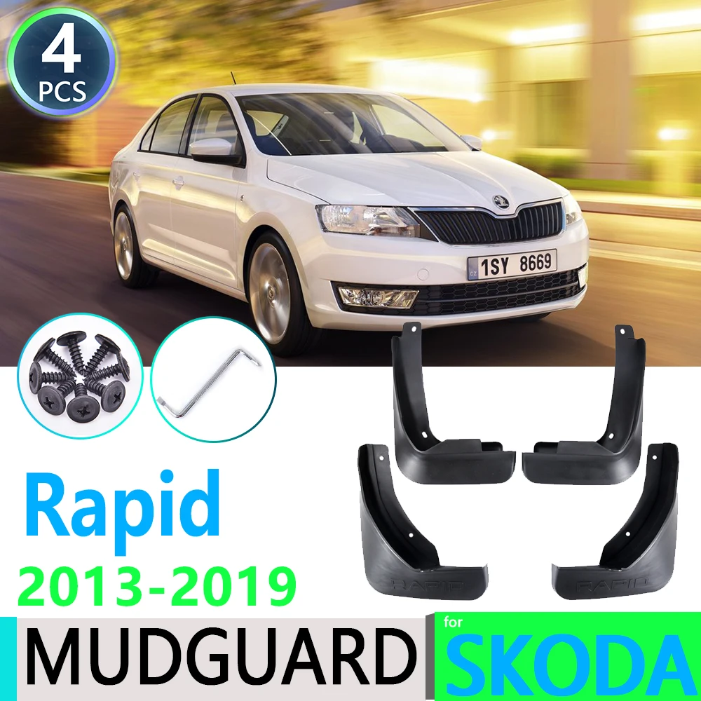 Для Skoda Rapid Spaceback хэтчбек 2013 ~ 2019 2014 2015 2016 2017 крыло брызговики Брызговики