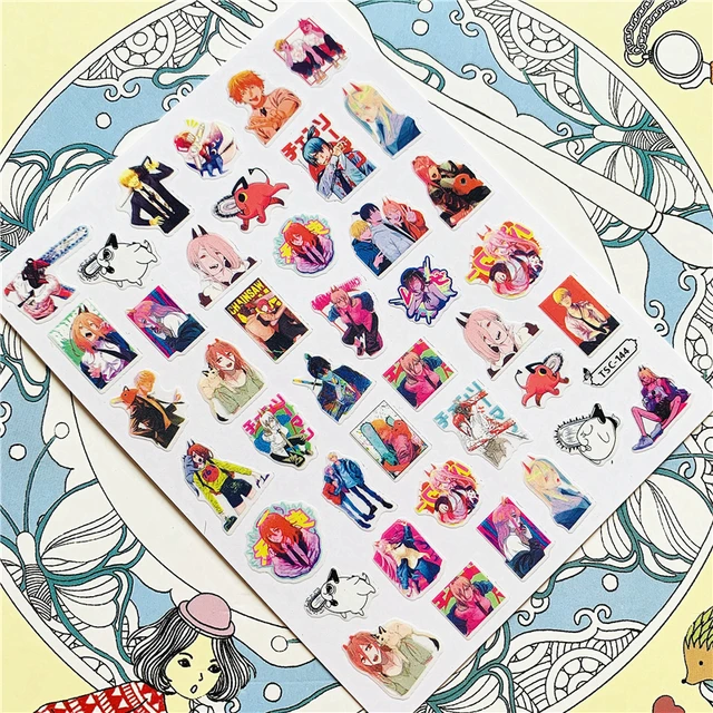 TSC-293 TSC-287 Japanese cartoon anime clown character 3D Back glue Nail Art Stickers Decals Sliders Nail ornament decoration TSC-144 N