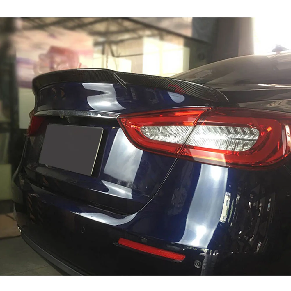 Задний спойлер багажника из углеродного волокна для Maserati Quattroporte 2013