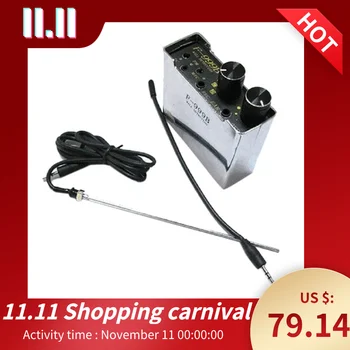 

DIY F999B SUPER Strength Wall Microphone Voice Listen Detecotor for Engineer Water Leakage Oil Leaking Hearing(EU Plug)