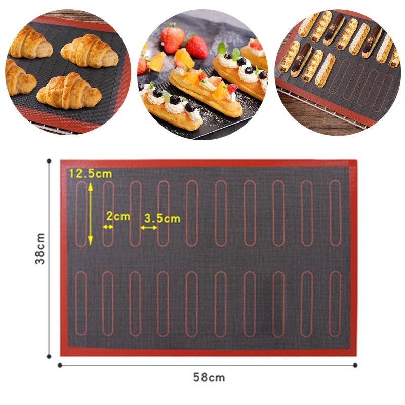 Non Stick Baking Mat Oven Sheet Liner for Cookie /Bread/ /Biscuits/Puff