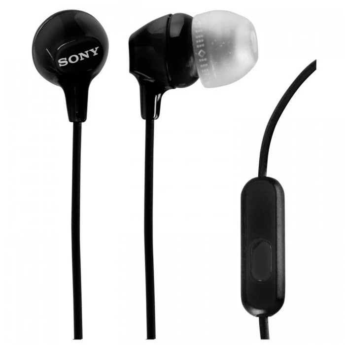 Original SONY MDR-EX15AP 3.5mm Wired Oordopjes Subwoofer Stereo Oortelefoon handsfree Met Microfoon Voor xiaomi huawei telefoon