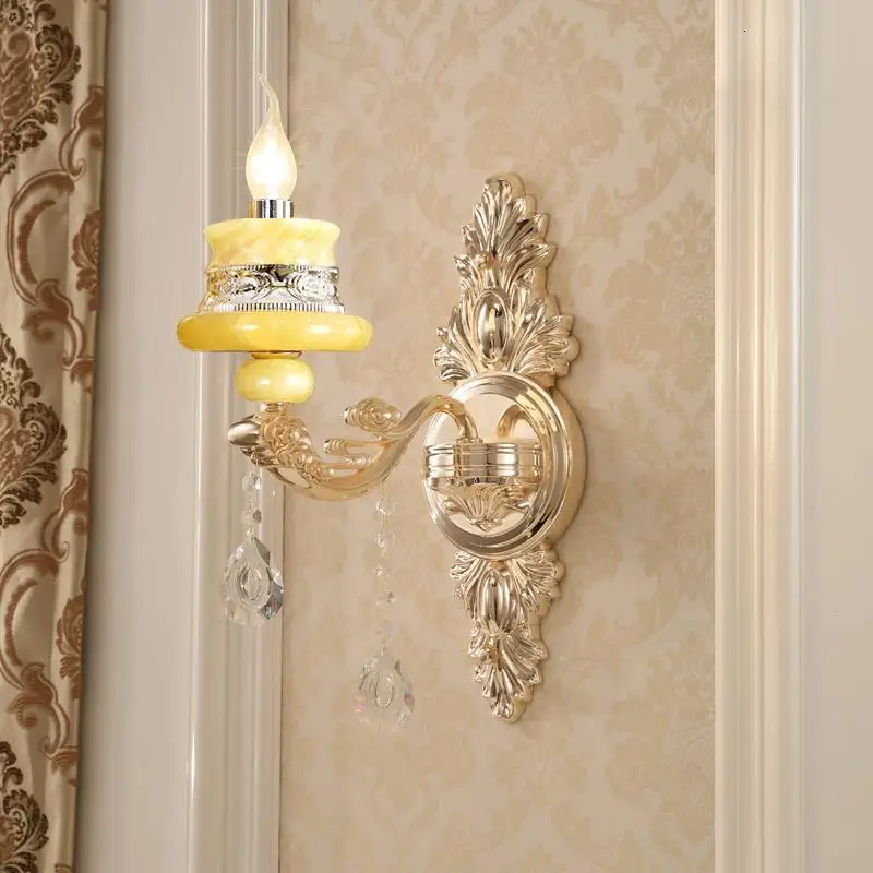 Аппликация Murale Techo Colgante Moderna лампа Wandlamp Lampara де сравнению интерьер для Домашний Светильник Кристалл стены спальня свет