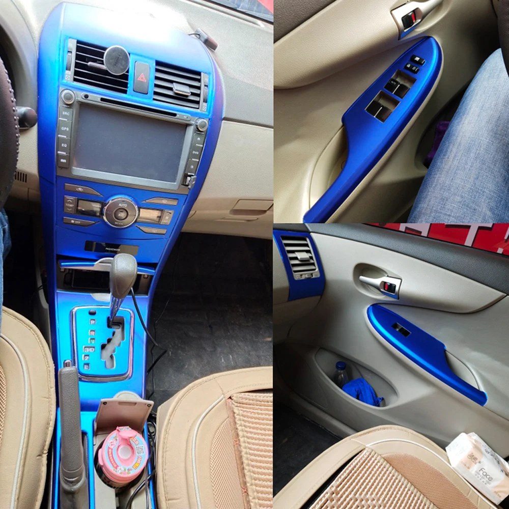 Самоклеящиеся автомобильные наклейки для Toyota Corolla 2007 2013 виниловые и из