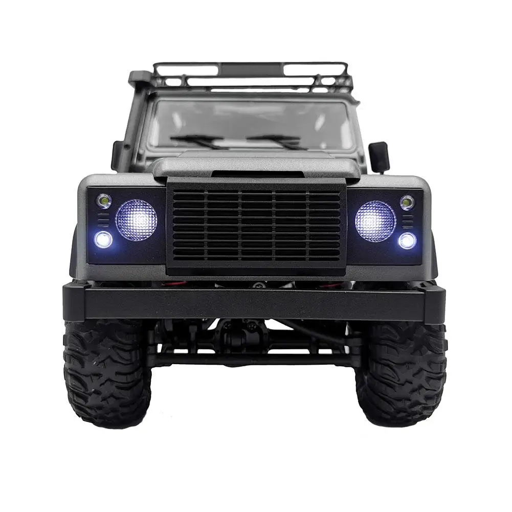 LeadingStar MN-99S 1/12 2,4G 4WD Rc автомобиль с поворотным сигналом светодиодный светильник 2 корпуса багажник на крышу гусеничный монстр грузовик RTR игрушка