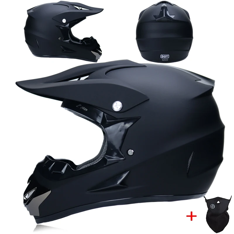 MSUEFKD Полнолицевой мотоциклетный шлем Cross capacete мотокросса внедорожный ATV MTB горные гонки Casco DOT утвержден - Цвет: 1