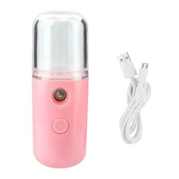 

Portable USB Rechargeable Face Mist Sprayer Humidifier Diffuser 30ml Water Tank HJL2019