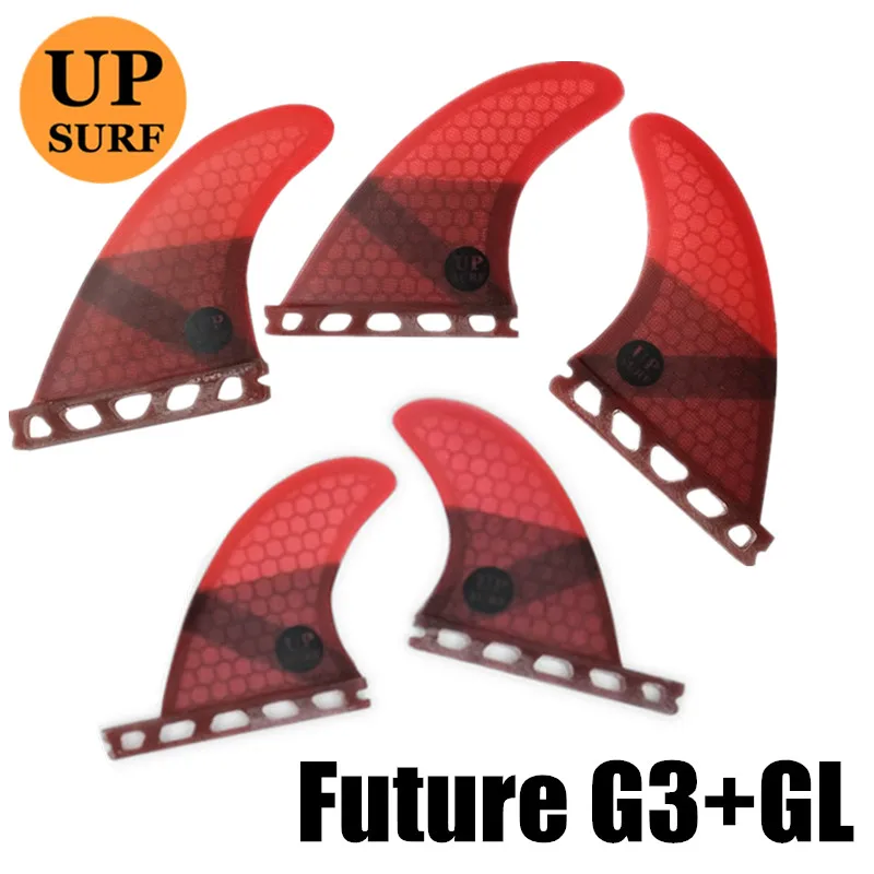Future G3 + GL Fin prancha quilhas de стеклопластиковые плавники для серфинговой доски Tri Quad Fins