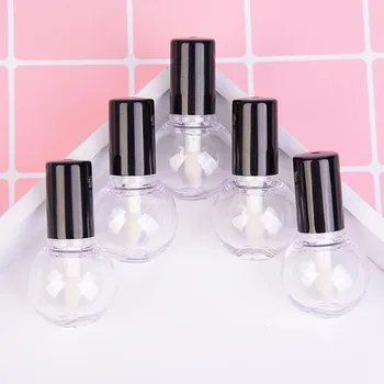 

5 Pieces 5ml Light Bulb Shape Empty Lip Gloss Tube Mini Refillable Lip Balm Bottles Cosmetic Containers