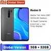 Global Version Redmi 9 3GB 32GB / 4GB 64GB Smartphone Octa-core Media Tek Helio G80 13MP Rear camera 5020mAh Redmi9 Type-c 6.53