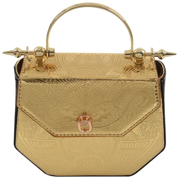 

Handbags PU Patchwork Shining Shoulder Bags