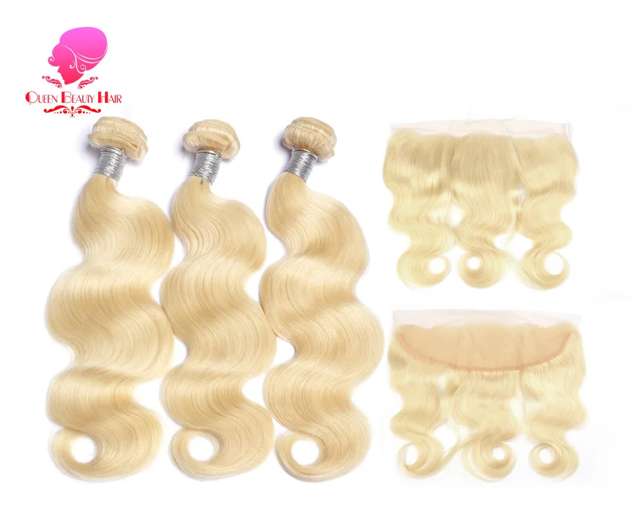 613 blonde hair with closure (2)
