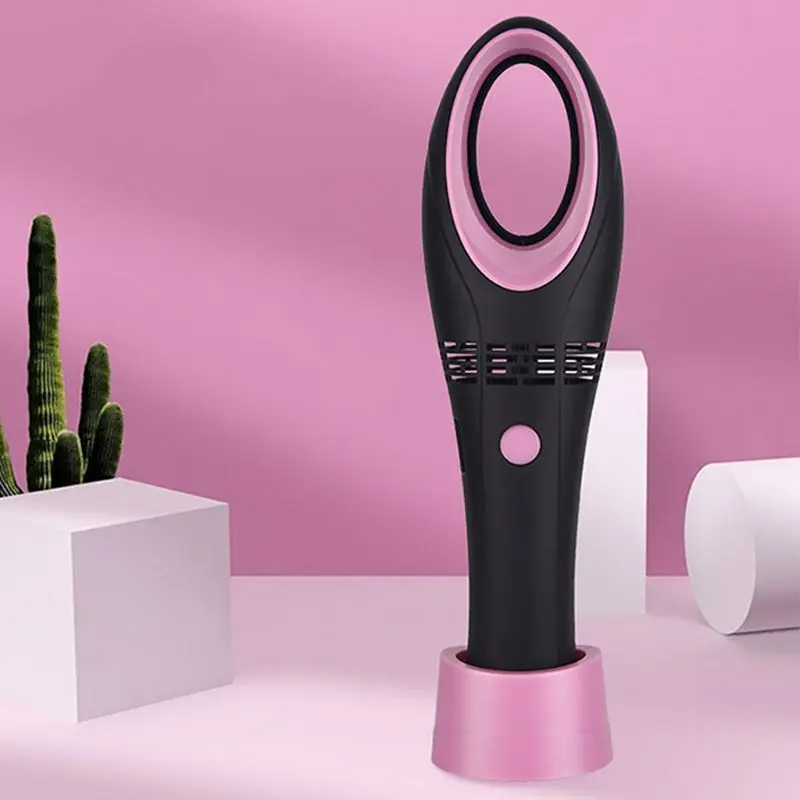 

Portable Handheld USB Rechargeable Mini Cute Fan Bladeless 3 Modes Speed Fan Air Cooler