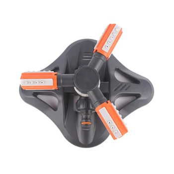 

360 Circle Rotating Garden Sprinklers Automatic Watering Grass Lawn Sprinkler 3 Nozzles Three Arm Garden Pipe Hose Irrigation
