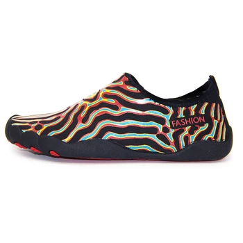 

QEJEVI Adults Breathable Water Shoes Mesh Beach Quick Drying Slip On Sports Aqua Shoes Outdoor Barefoot Sea Slippers Sneakers