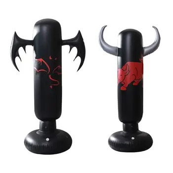 

Fitness Heavy Punching Bag Inflatable Fight Exercise Speed Stand Tower Freestanding Children Play Adults De-stress Bag