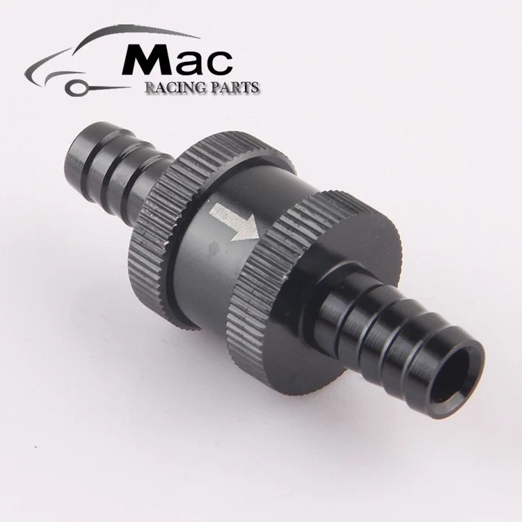 hot seal "1/8 "8mm One Way nonreturn valve aluminum alloy fuel Diesel fuel