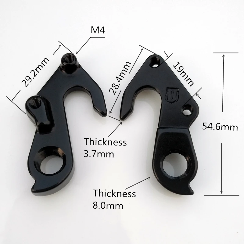 

2pcs MTB road Bicycle Gear Derailleur Hanger dropout Cycling transmission Rear hook For Focus Hanger Various Brand RA-TS 451236