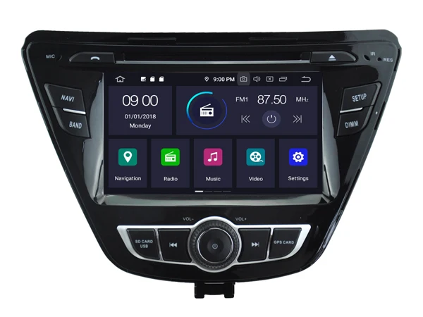 PX5 4g+ 64g Android 9,0 автомобильный dvd-плеер для HYUNDAI ELANTRA Автомобильный мультимедийный автомобильный поддержка DVR wifi DAB OBD