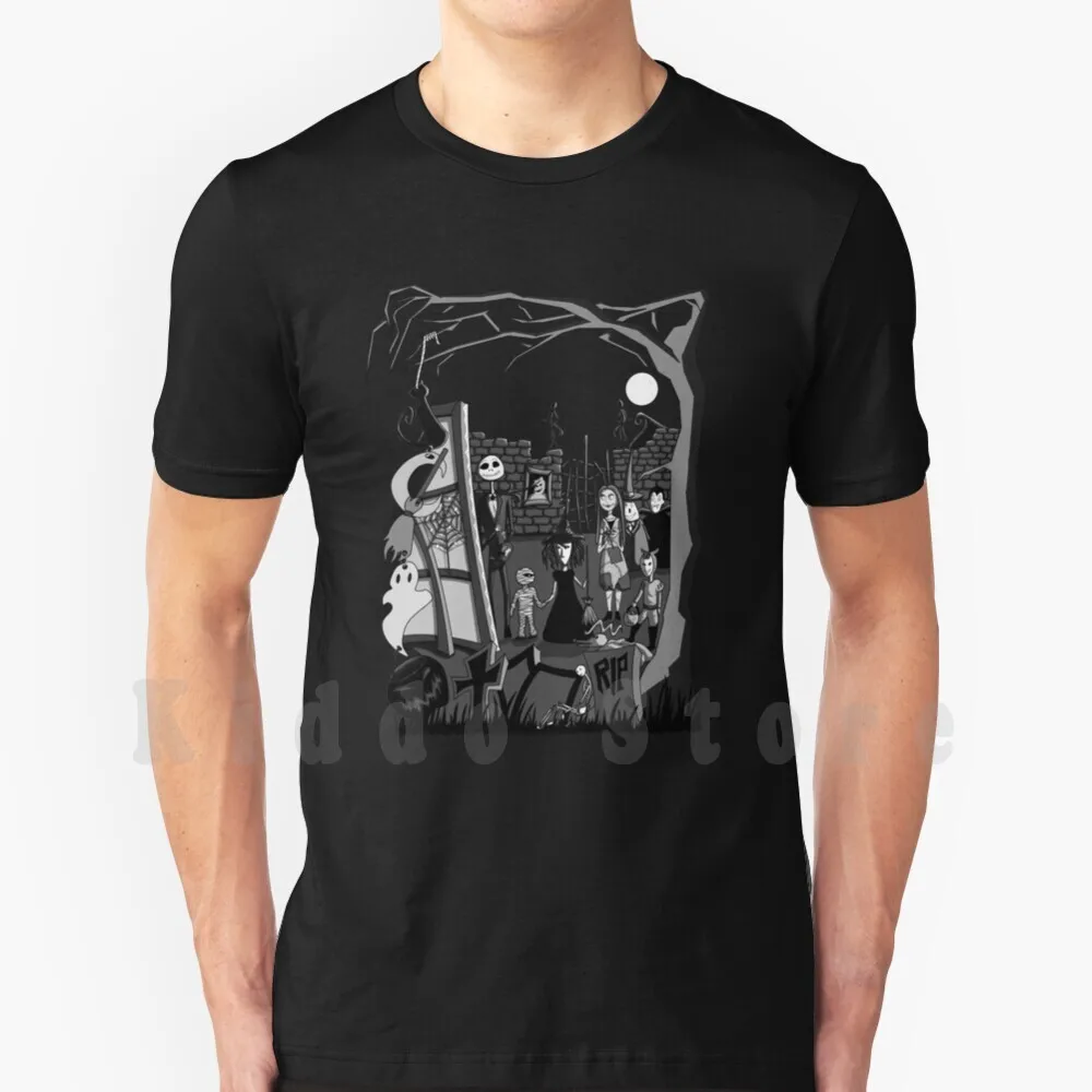 Las Meninas Prima Di Natale T Shirt Cotone Uomo Stampa Fai Da Te Cool Tee Meninas Velazentes Nero Bianco Nightmare Christmas Kart