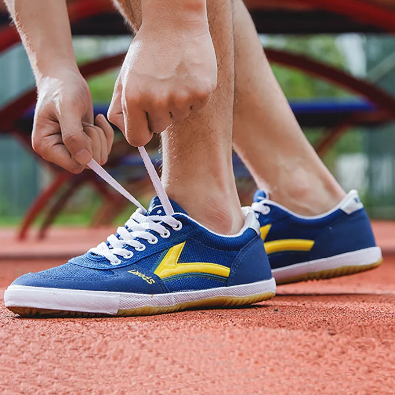 Zapatillas de tenis de mesa Unisex profesionales, zapatos deportivos de tenis mesa para ejercicio, trampas de Ping-Pong de respiración antideslizantes para mujeres - AliExpress Deportes y entretenimiento