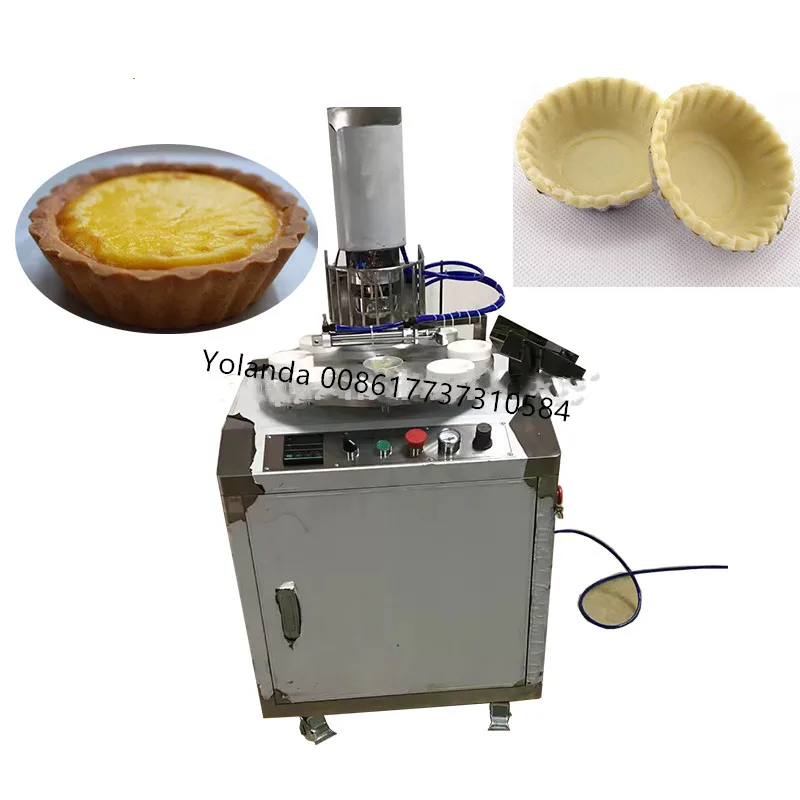 High Efficiency Egg Tart Shell Forming Machine Egg Tart Skin Making Machine Commercial Type With
