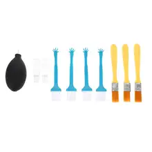 1 Set Clavier D'ordinateur Brosses De Nettoyage De Nettoyage De Clavier Souffleur D'air Outil 