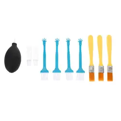 1 Set Clavier D'ordinateur Brosses De Nettoyage De Nettoyage De Clavier Souffleur D'air Outil 