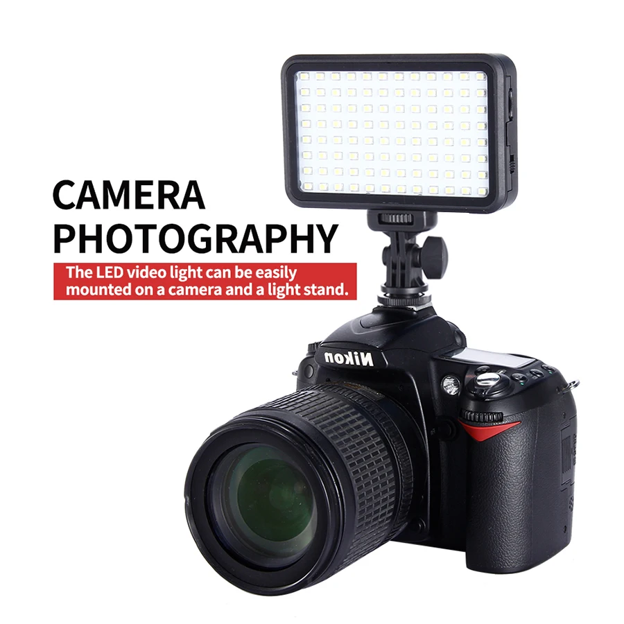 MAMEN 96 Диммируемый светодиодный студийный фотографический светильник для Youtuber, видео-камера, кольцевой светильник, двухцветная температура