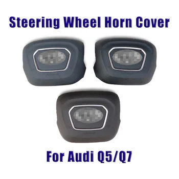 

For Audi Q5 Q7 Car Steering Wheel Horn Button Cover Auto Horn SRS Plate Cover