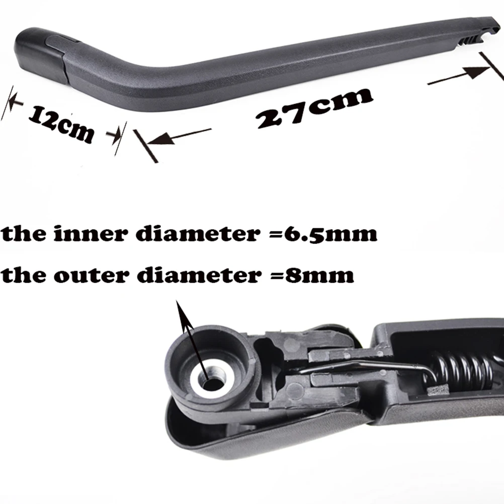 Misima задний стеклоочиститель лобового стекла Arm Blade Набор для Mitsubishi Outlander 2003 2004 2005 2006