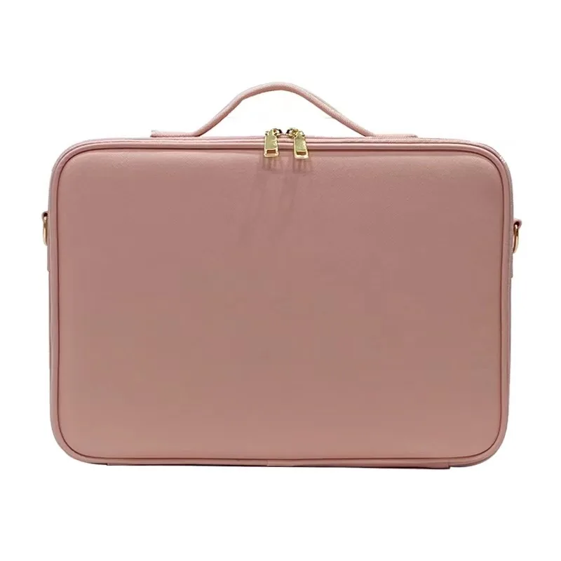 Cosmetic Bags Faux Leather Waterproof Makeup Case