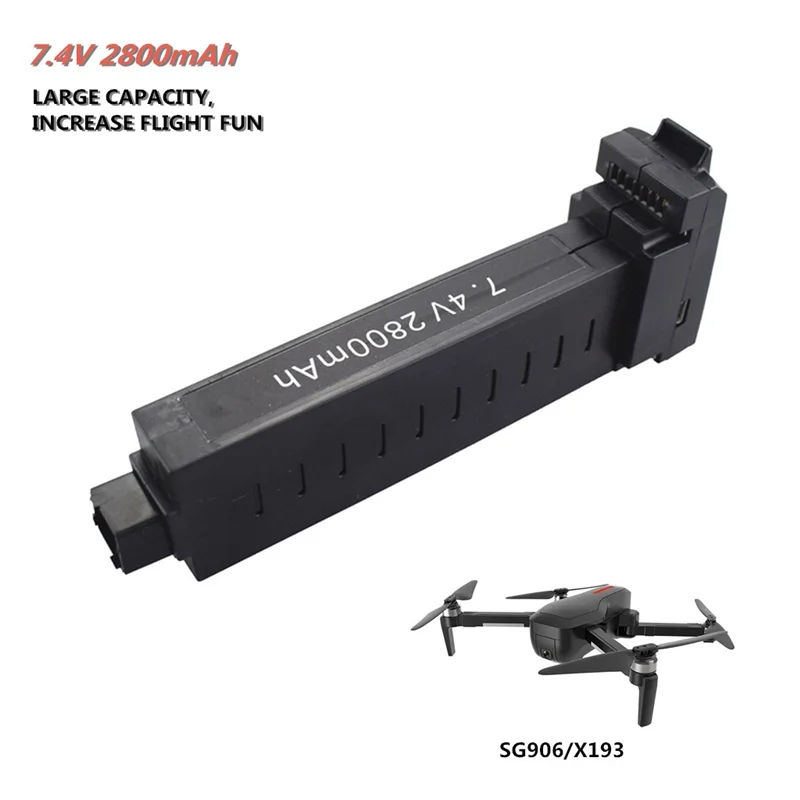 7 4 V 2800mAh литиевая батарея для X193 SG906 складной бесщеточный четырехосный самолет