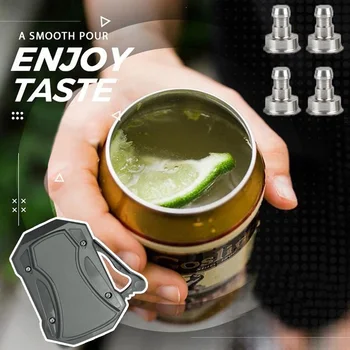 

Universal Go Swing Can Opener Beverage Topless Can Openers Supporting Cutter Bottle Opener Outdoor Camping Kitchen Corkscrew